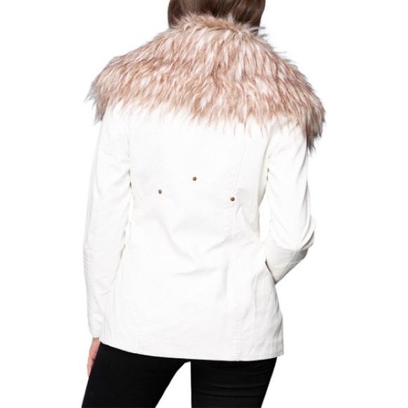 NWT PETA Approved VEGAN Faux Leather Jacket, Sz. M - Picture 2 of 6